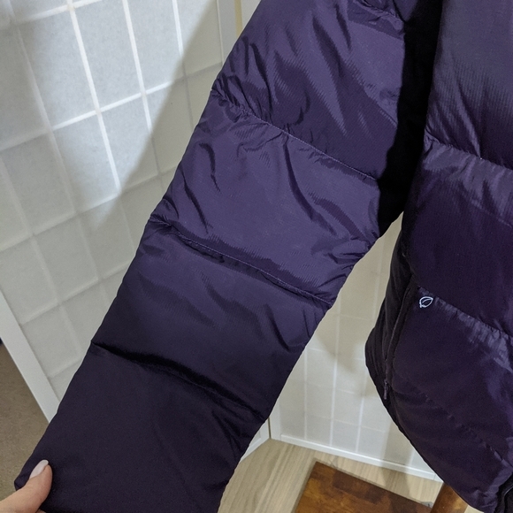 VINTAGE Down jacket puffer quilted coat Sz S - Picture 4 of 10